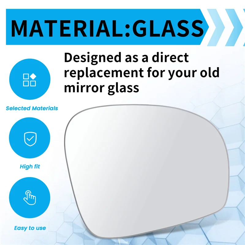 

Classy-Heated Rearview Mirror Glass Car Accessories For VW Beetle / Cabriolet 1999-2010