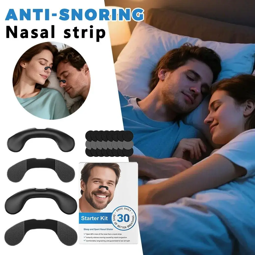 

Назальный пластырь от храпа: расширитель дыхания, устройство для улучшения сна, набор для ухода за носом, стартовый комплект, назальный дилататор для сна и спорта