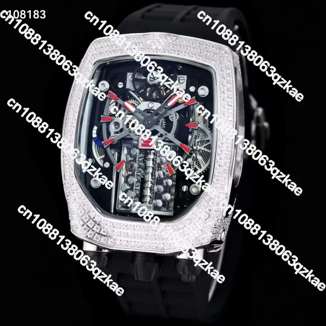 Advanced limited edition men's mechanical watch new design carving custom watch automatic mechanical men's watch men's gif