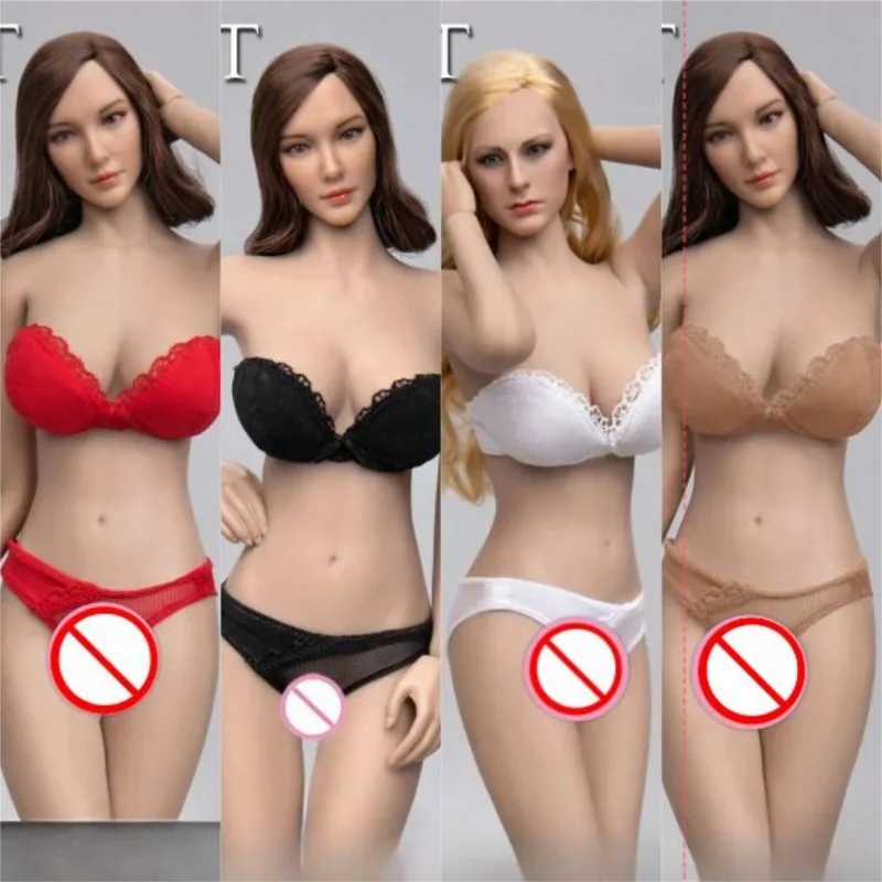 

FGC2020-9-12 1/6 Scale Strapless Bra Underpants Underwear Set Clothes Model Fit 12'' Female Soldier Action Figure Body Dolls