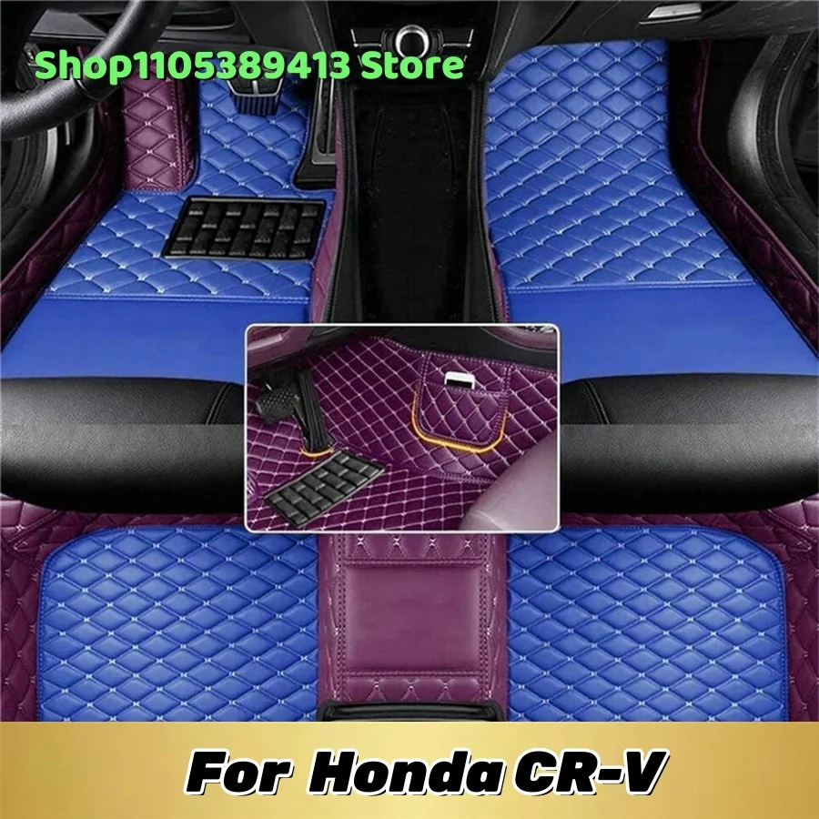 

Car Mat Interior Accessories Custom Car Floor Mats For Honda CR-V 2020 2019 2018 2017 2016 2015- Mats Carpets