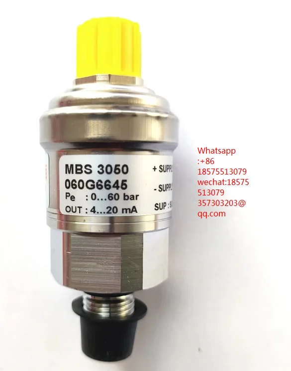 

Danfoss 060G6645 Pressure Sensor MBS 3050,060G6645 0 ~ 60bar