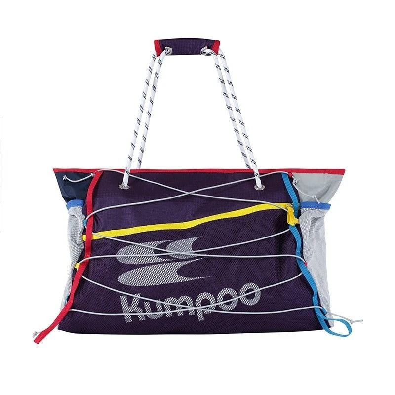 

Genuine Crying Center Casual Ball Bag, Badminton Joint Series Color Matching Tote Bags