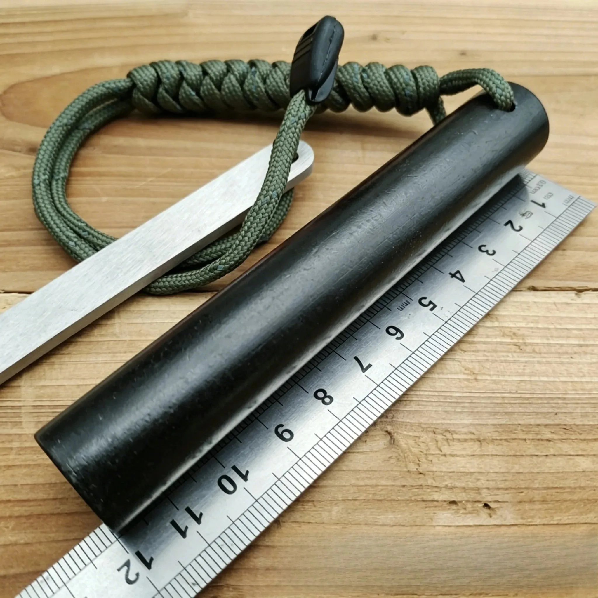 Extra Large Windproof Magnesium Fire Starter, Rainproof Flint Rod, Essential EDC Survival Gear for Camping & Outdoor Activities