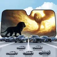 Parasol Personalizado con Diseño de León para Parabrisas, Cubierta para Auto, Visera Solar, Protección Solar para Vehículos