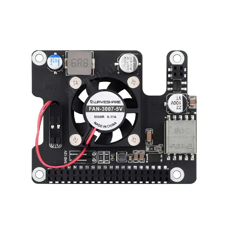 RDK X5 PoE Module Power Over Ethernet/ IEEE 802.3af/at PoE Onboard active cooling fan For D-Robotics RDK X5