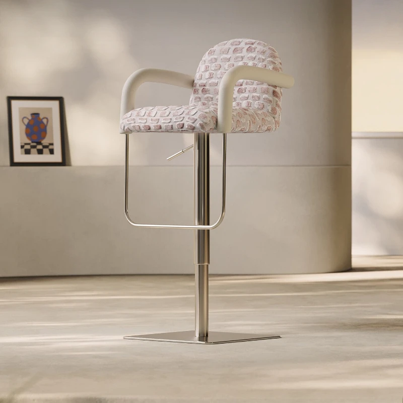 Lightweight Traditional Counter Bar Stools American Outdoor Bar Stools Modern Nordic Relaxing Chaise Velours Nordic Furniture
