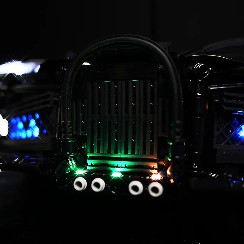 Kit de luz LED RC DIY para carro esportivo técnico LEGO 13163 (apenas luz LED, sem modelo de blocos)