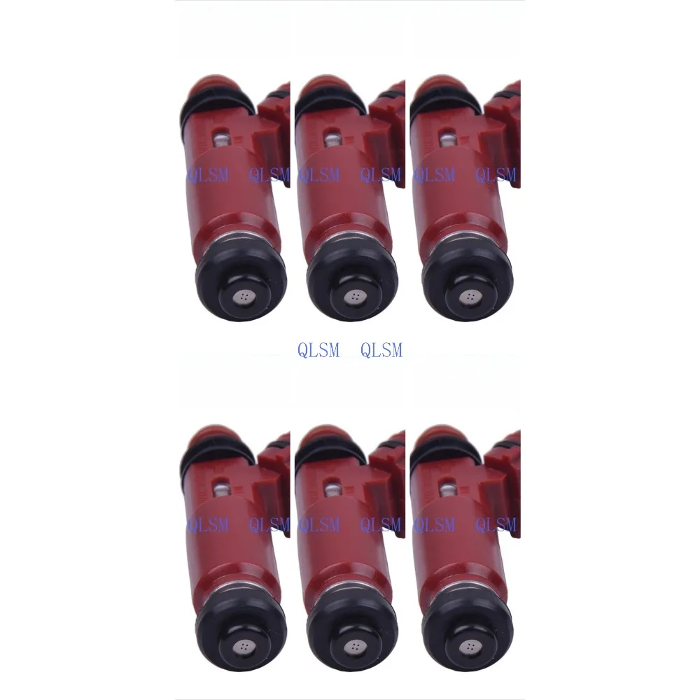

6-Piece 195500-3970 Fuel Injector MD357267 for Mitsubish Montero 3.5L 01-02-