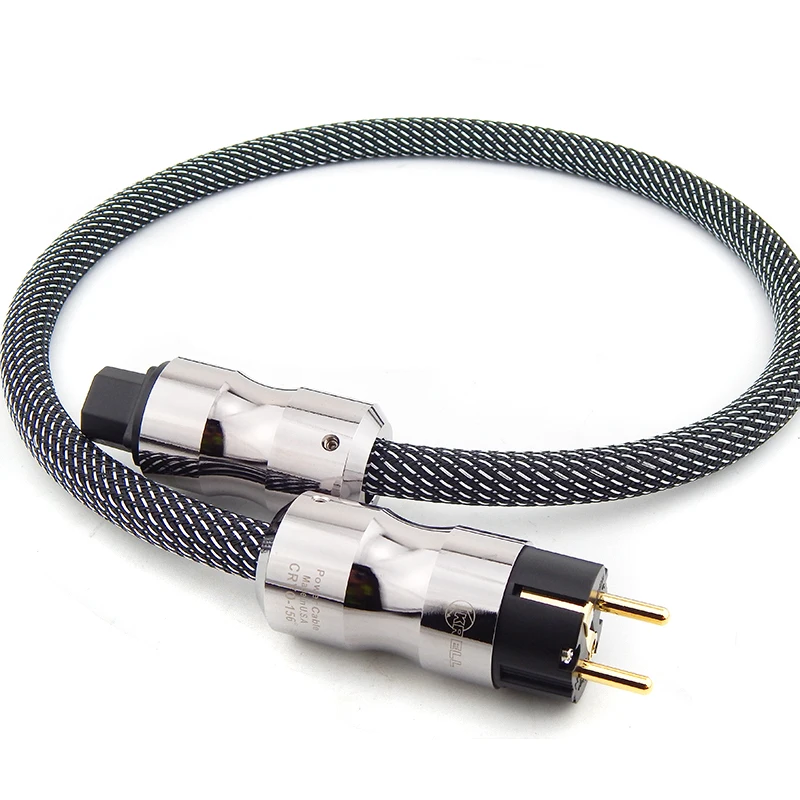 HiFI US AC Power Supply Cable Sound Amplifier TV CD Medical Equipment Power Cables EU Plug Monster USA Standard Audio Line 400