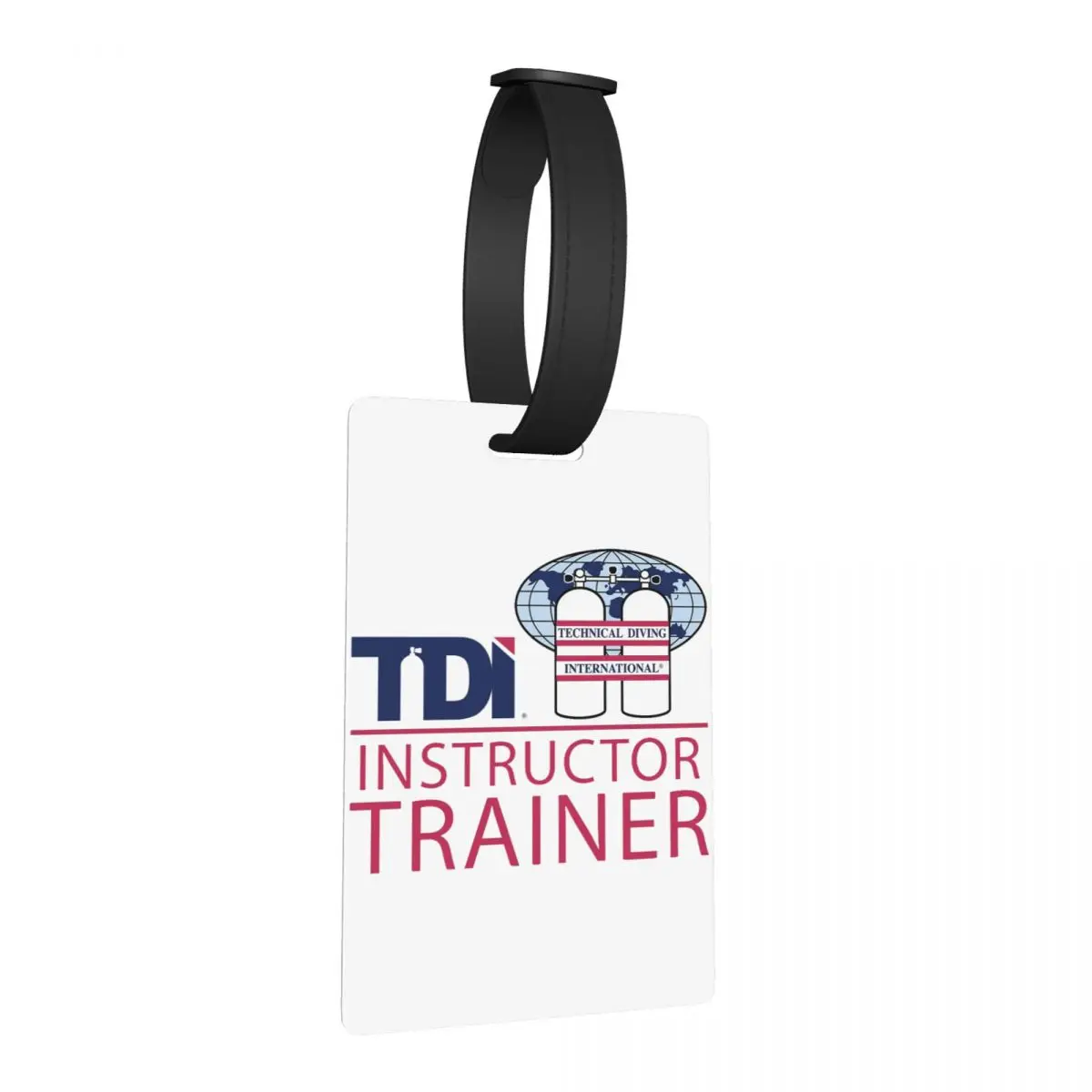 

Scuba Diving International (SDI) Luggage Tags Suitcase Accessories Fashion Baggage Boarding Tag Label Holder ID Name Address