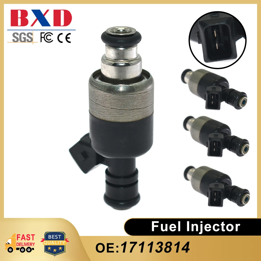 1/2/4PCS Fuel Injector 17113814  For GM