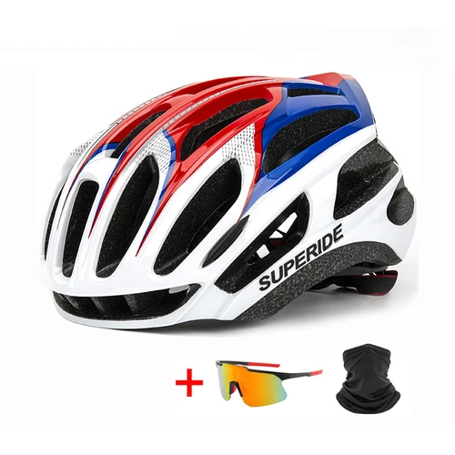 SUPERIDE-casco de bicicleta de montaña moldeado integralmente, casco de ciclismo deportivo para carreras, ultraligero para hombre y mujer