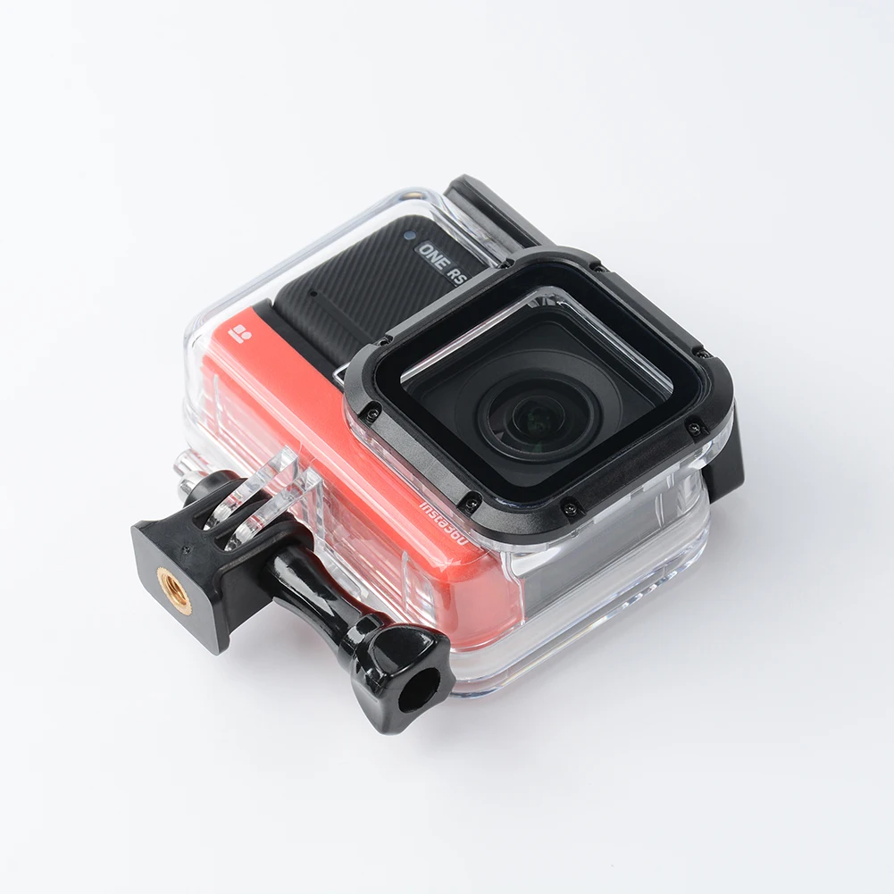 40M Camera Housing Case Waterproof Case Lens Cover Protector for Insta360 ONE RS 4K Underwater Diving Case Camera Accessories