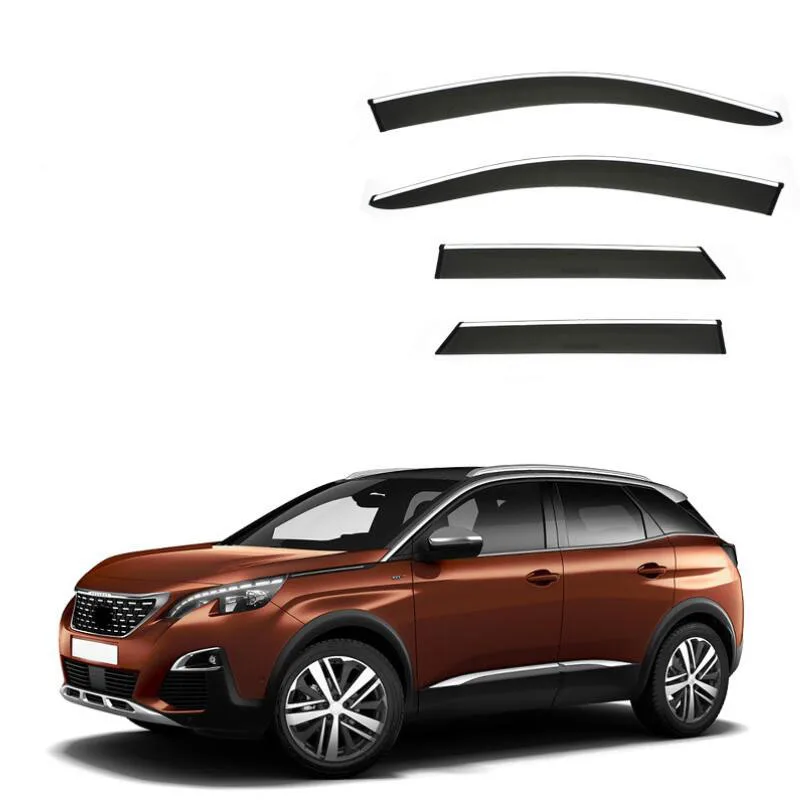 

Window Visor Rain Guard Side Window Deflector Weather Shield For Peugeot 3008 MPV SUV 2009 2010 2011 2012 2013 2014 -2024