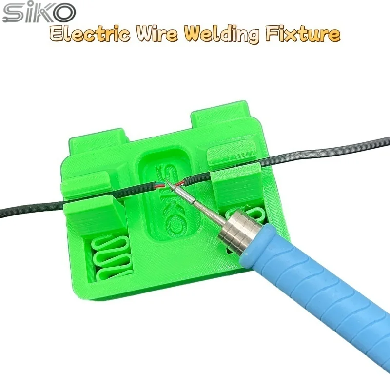 

Приспособление для проволоки, зажим для пайки и сварки, надежная фиксация толстых/тонких проводов, противоскользящий двойной стопор для ремонта электрооборудования и проектов «сделай сам»