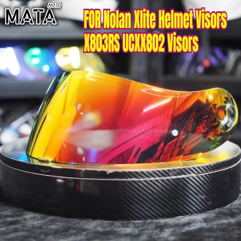 

FOR Nolan Xlite Helmet Visors X803RS UCXX802 Sun Protection Lenses Day and Night Universal Anti-fog Patch