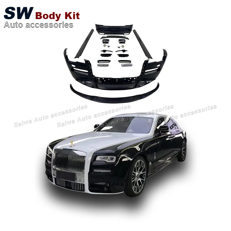 Part Of The Carbon Fiber MSY Style Body Kit For Rolls-Royce Ghost 2010-2018 Upgrade Performance Kit Front Bumper Auto Parts