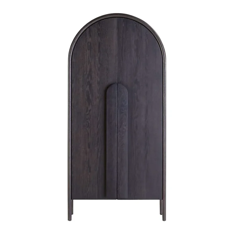 

Nordic solid wood modern all-solid wood lockers, children's arched cabinets in bed and breakfast bedrooms