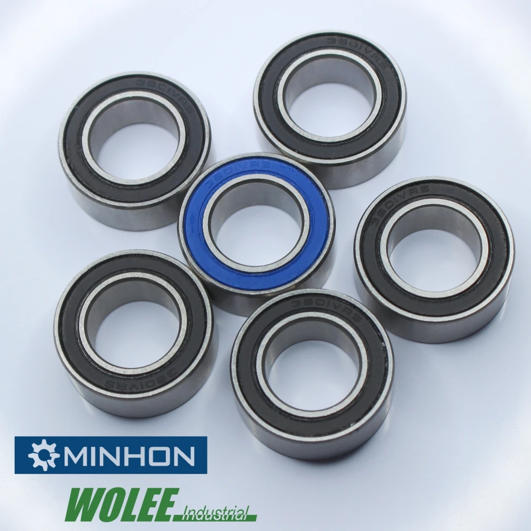 3801-V-2RS Rolamento de esferas de complemento máximo de bicicleta 12x21x8 mm