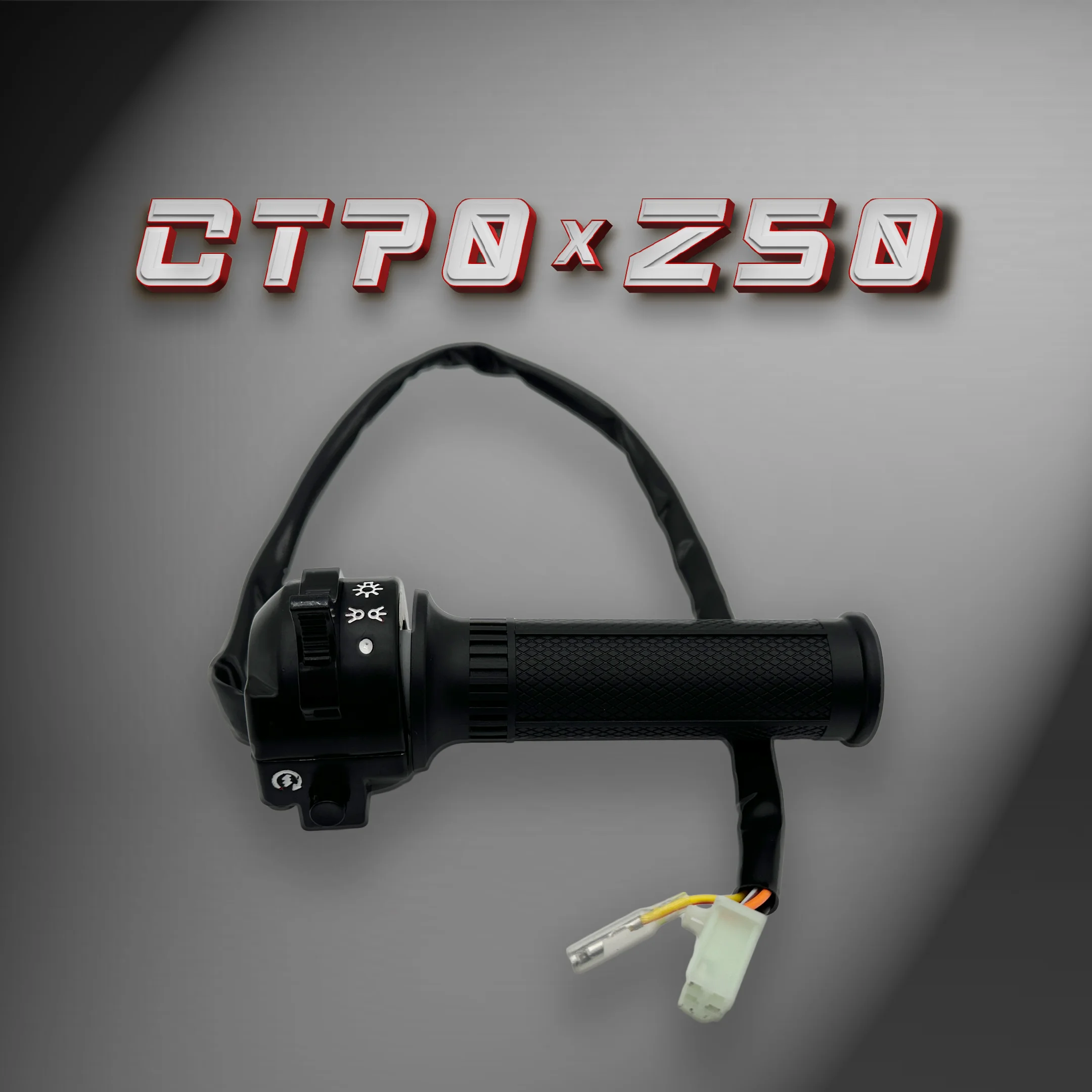 

CT70 Z50 Right Handlebar Switch with Started and Lighting Motorcycle Right Grip Switch for DAX CT70 Monkey Z50