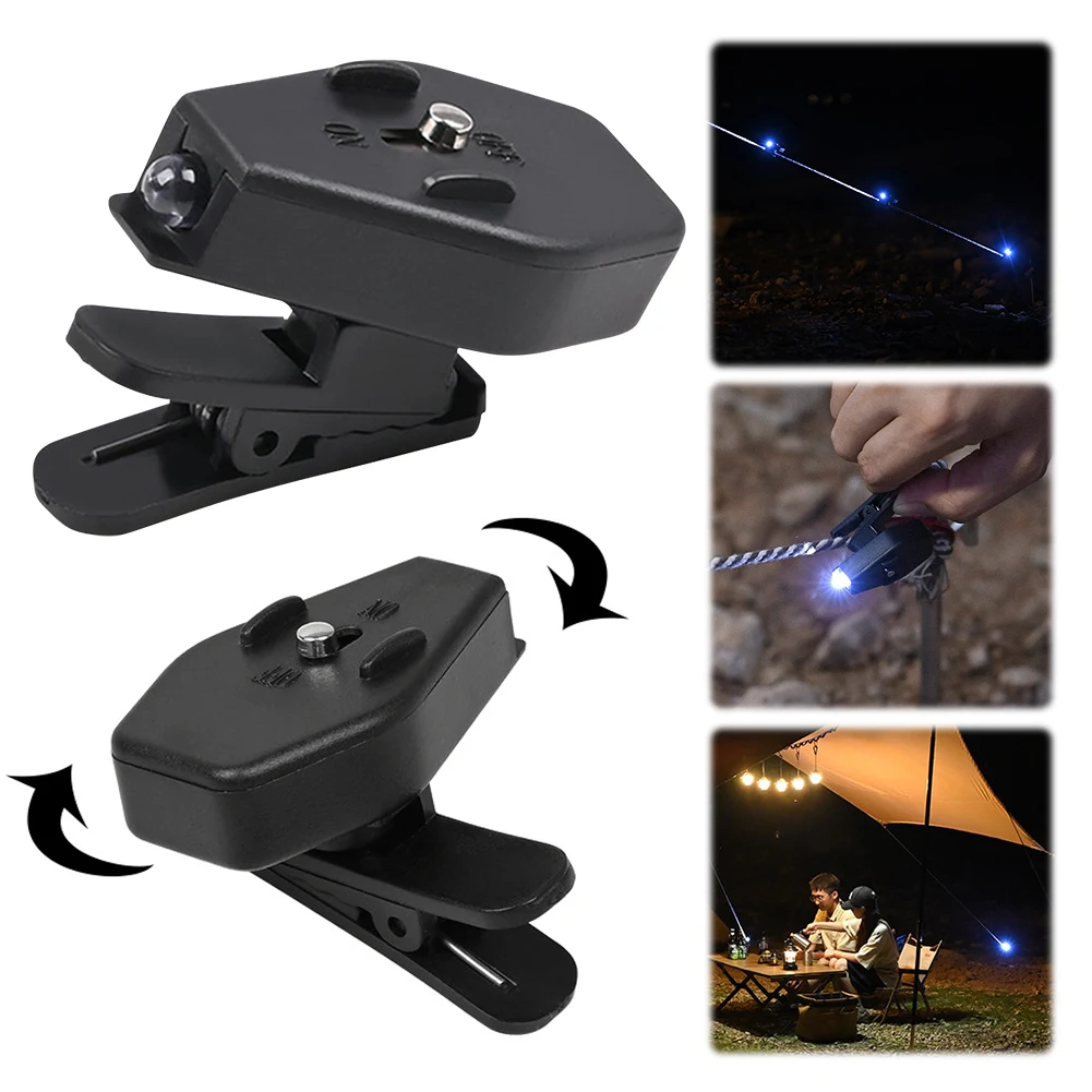 LED Eyeglass Clip Light 360 Degree Rotatable Flexible Book Reading Light Universal Eyeglasses Lamp for Night Fishing Camping