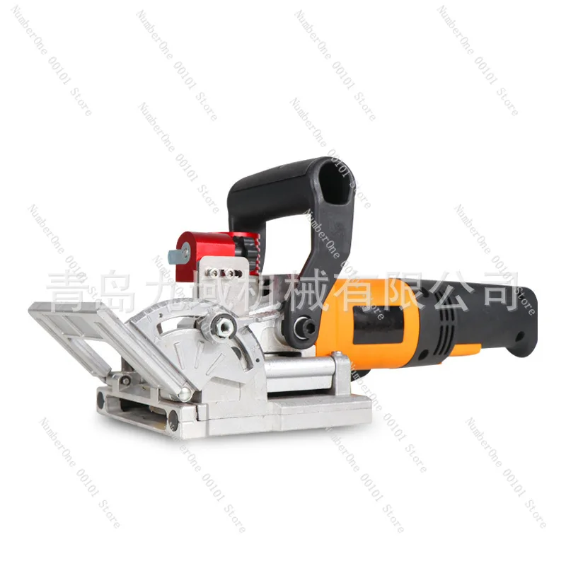Invisible piece slotting machine woodworking side hole punch laminated p14 connector two-in-one hole opener laminated