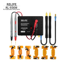 Saldatrice RELIFE RL-936W saldatura a punti portatile a batteria per strumento di riparazione della batteria del telefono cellulare Mini penna di saldatura elettrica