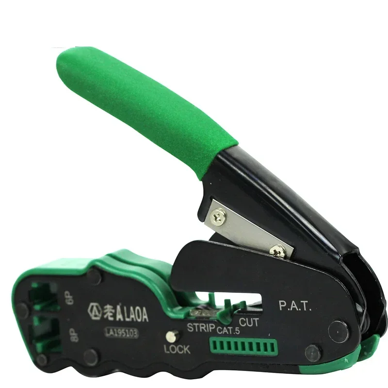 

Portable Terminal Crimping Network Tools 6P/8P Multifunction Cable Wire Stripping with gift box Stripper Hand Tools