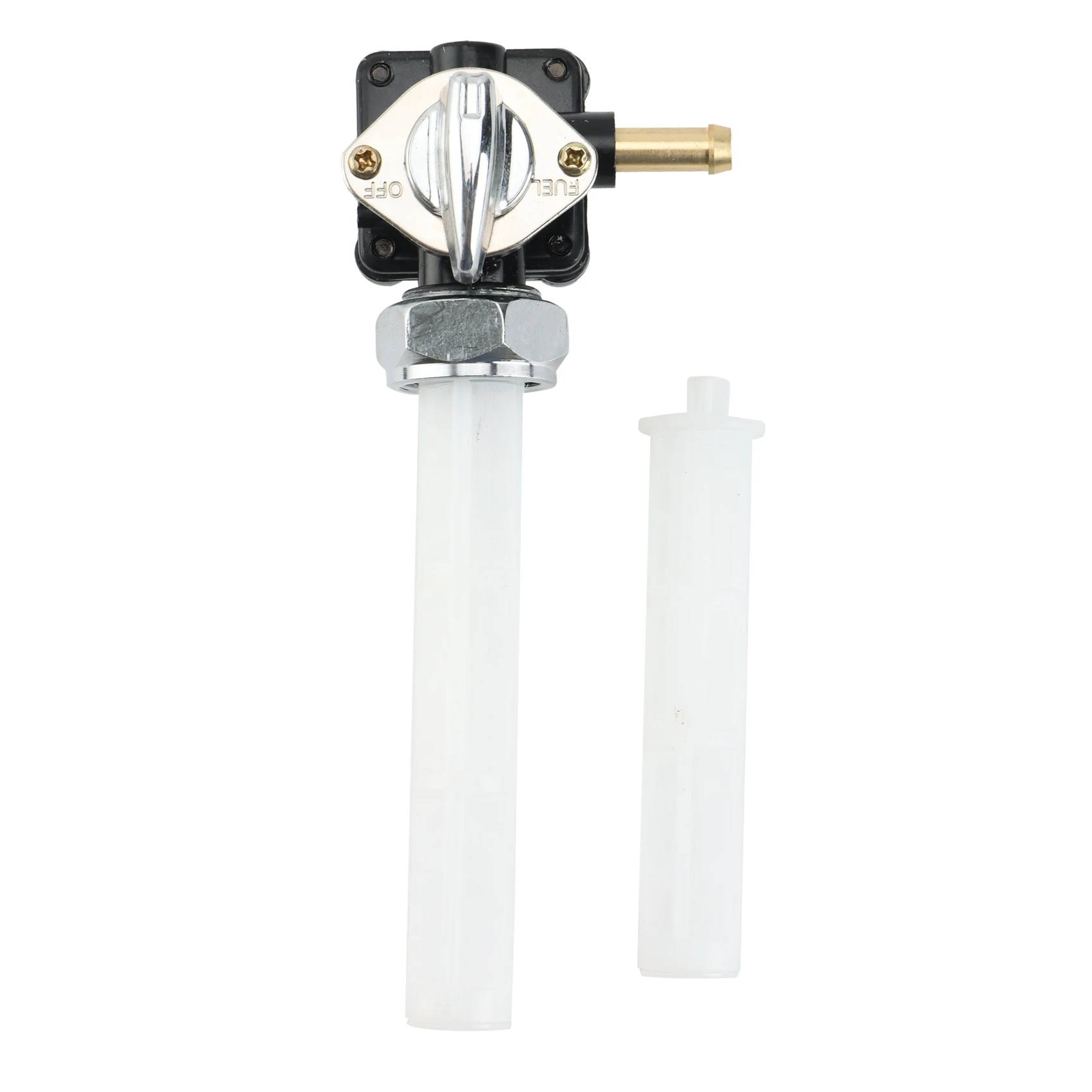 A60E-Fuel Valve Petcock With Male Thread Features 61338-94D For FLST, FXST, FLT, FXD 1995-2001