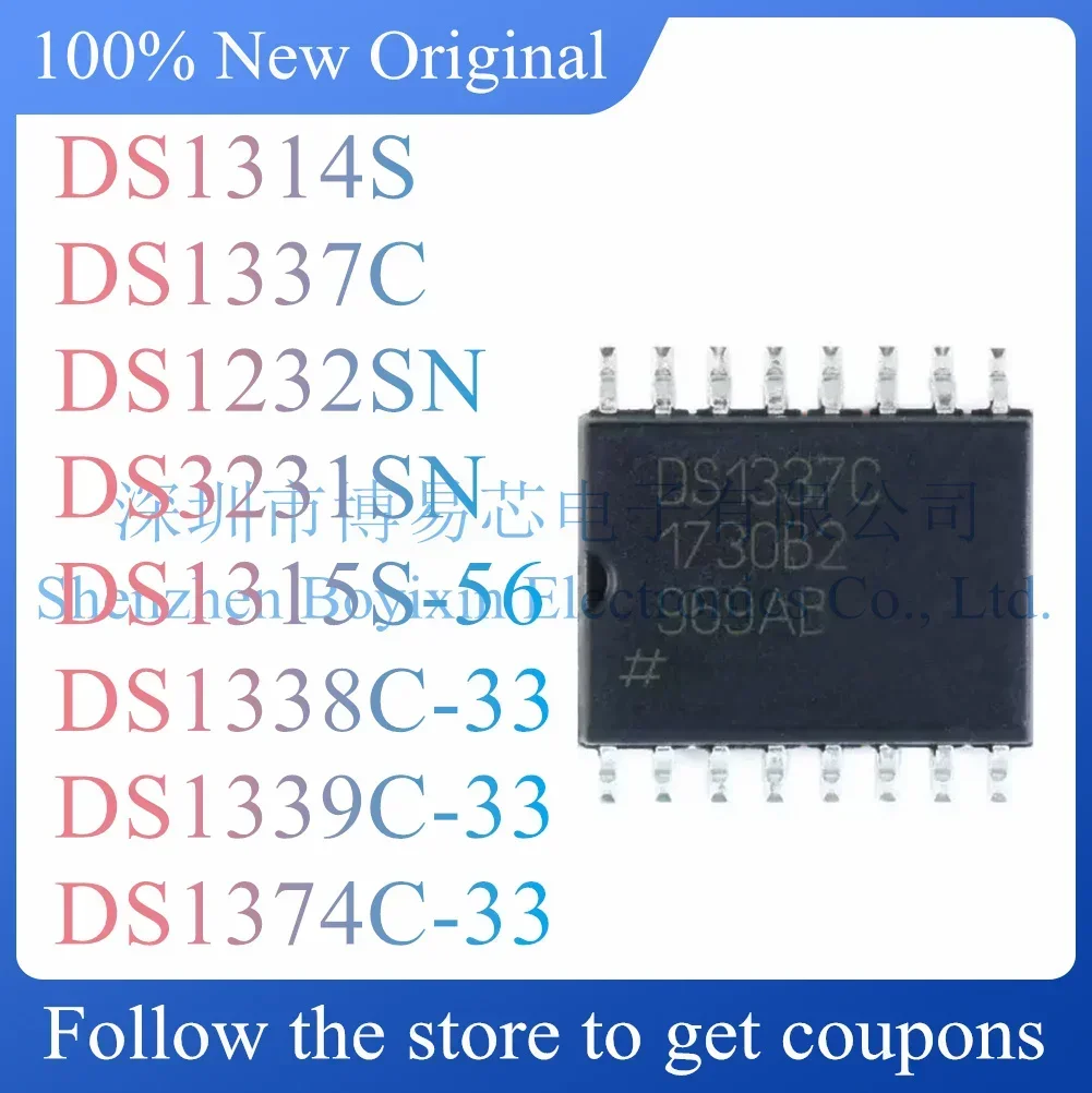 

DS1314S DS1337C DS1232SN DS3231SN DS1315S-56 DS1338C-33 DS1339C-33 DS1374C-33 plastic protective case