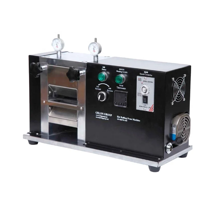 battery lab equipment Desktop Pressing Machine with temperature control for lithium ion battery lab