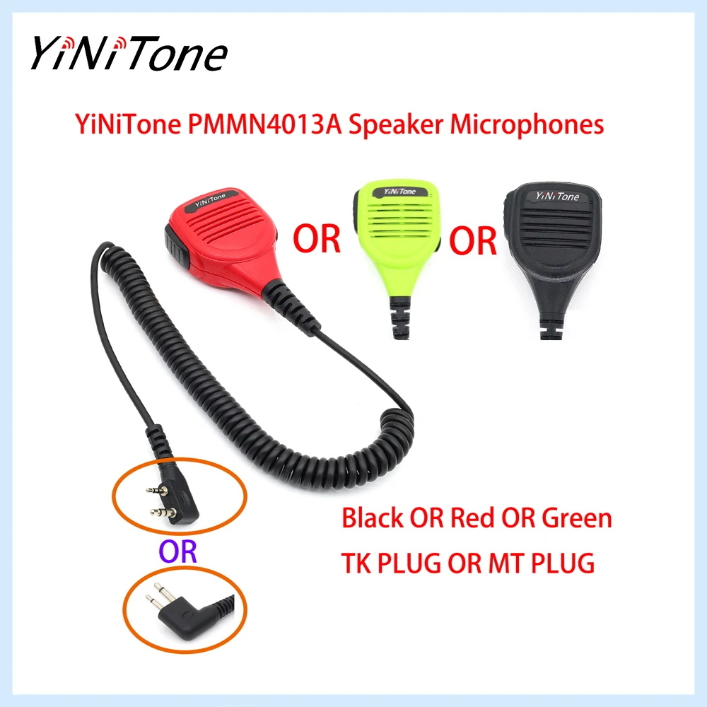 

YiNiTone PMMN4013A TK/MT 2-контактные радиодинамические микрофоны с аудиоразъемом 3,5 мм для Motorola EP450 CP200D GP88 CP185 для Baofeng Q