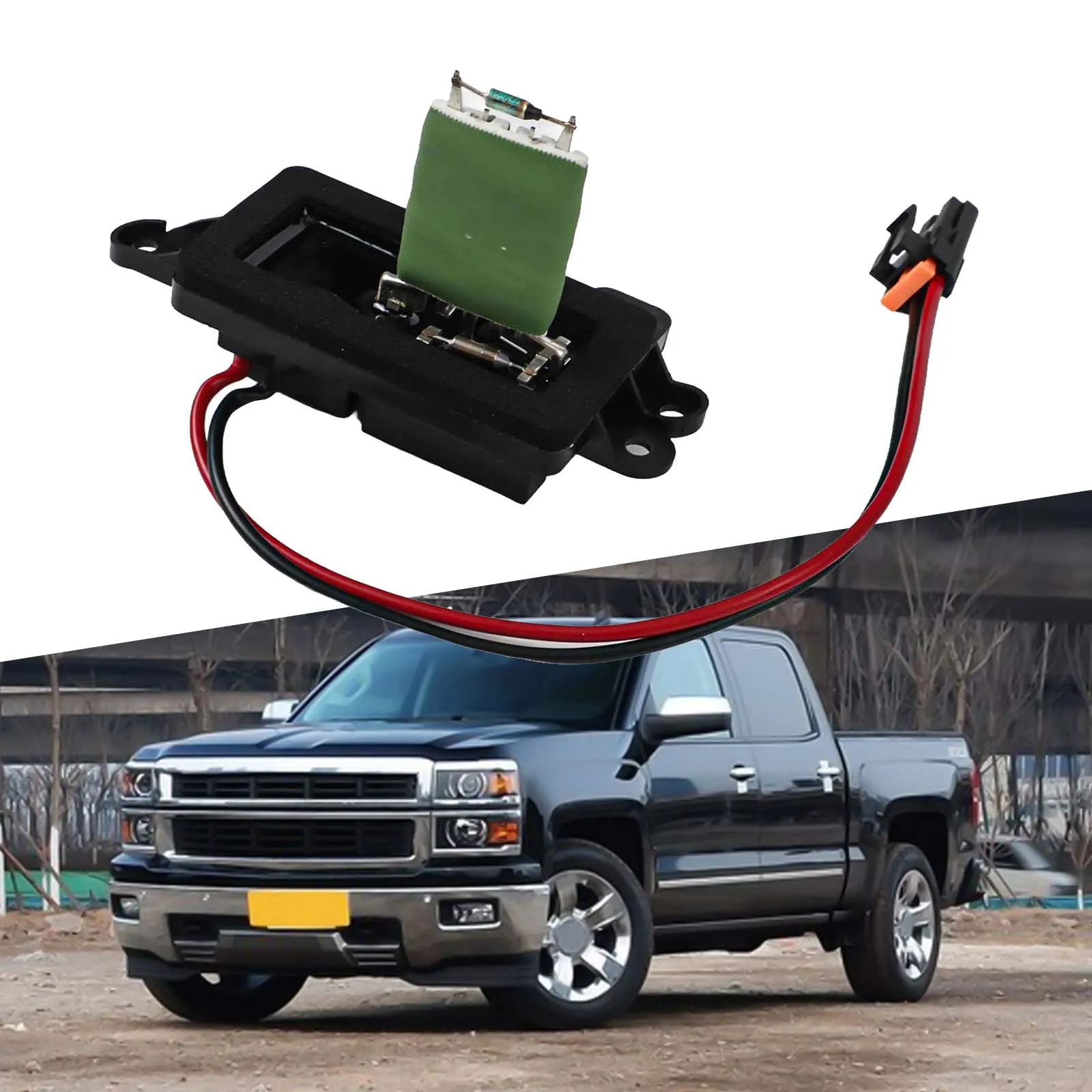 Optimized Blower Motor Fan Resistor for Chevy For Silverado 1500 2500 (2003 2006) Enhancing Cabin Climate Control