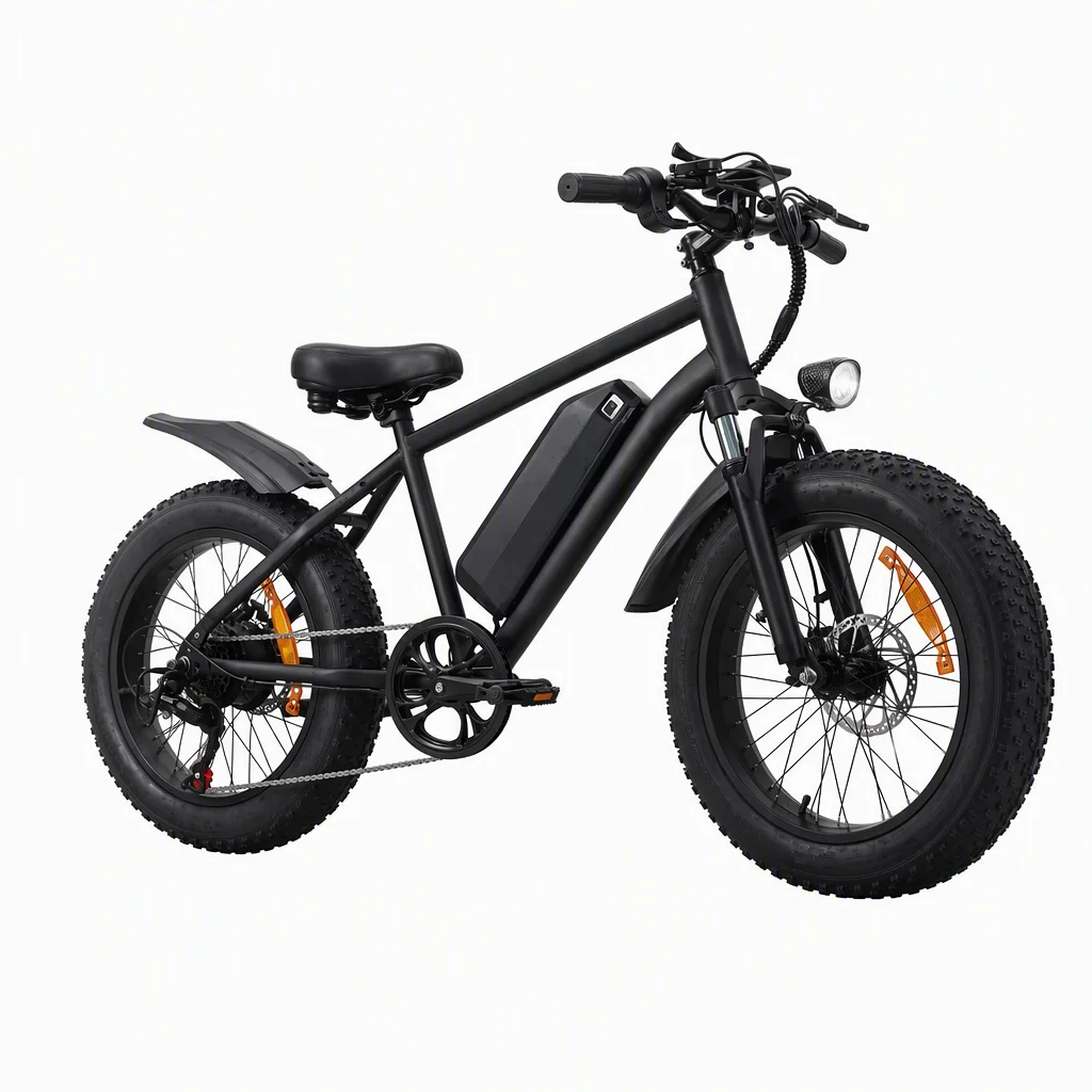 20 Inch Fat Tire Electric Bike 48V 15Ah Removable Battery Dual Suspension LCD 40-60 Miles Commuter Ebike for Adults