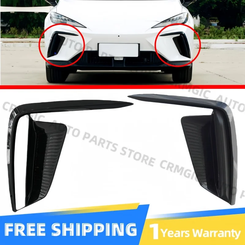 

Передний бампер, крышка противотуманной фары для MG 4 MG4 EV MuLan 2022-2023, рамка передней противотуманной фары, рамка противотуманной фары