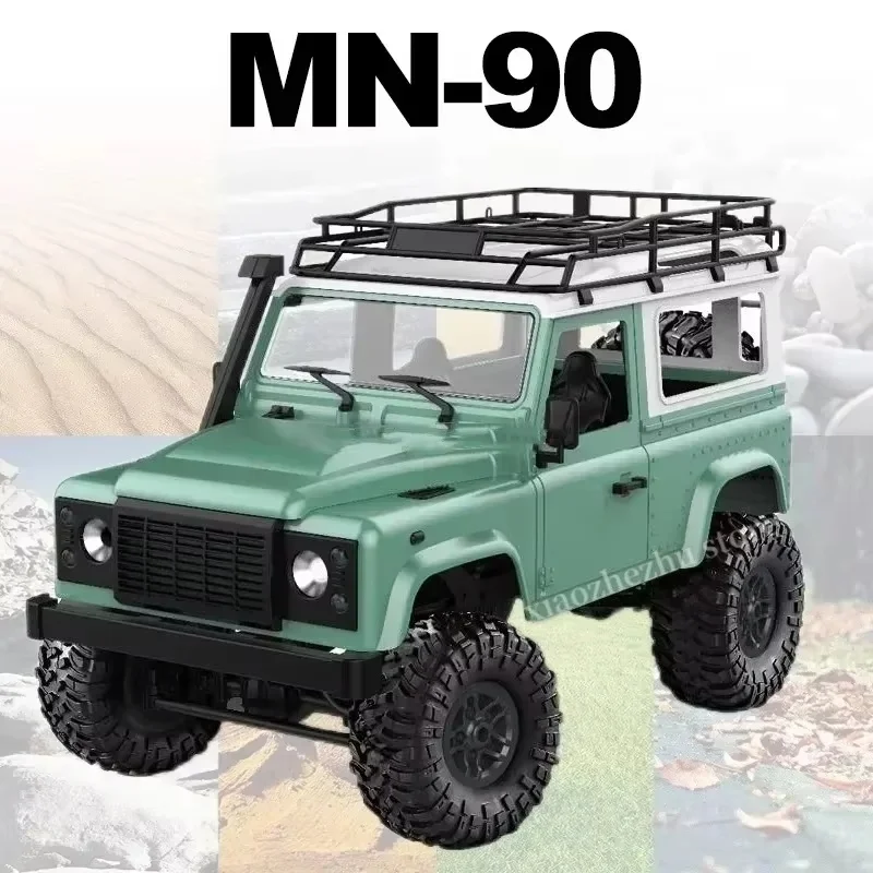 New Hot Selling Stock Mn90 Rc Toy Car D90 Off-road Vehicle Four-wheel Drive Remote Control Car 1:12 Classic Simulation Car Gift