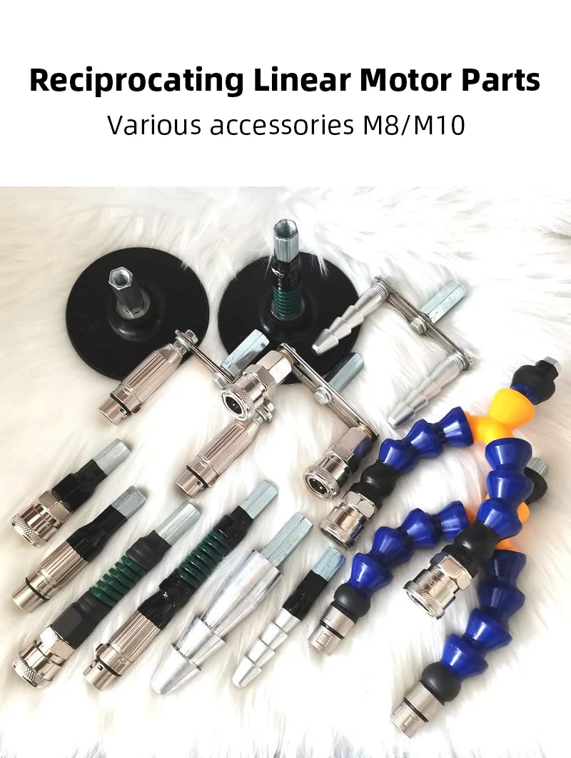 Reciprocating Linear Motor Parts 3xlr Attachments Adapter M8 3XLR Connector Adaptor Quick Connector Suction Cup Adapter
