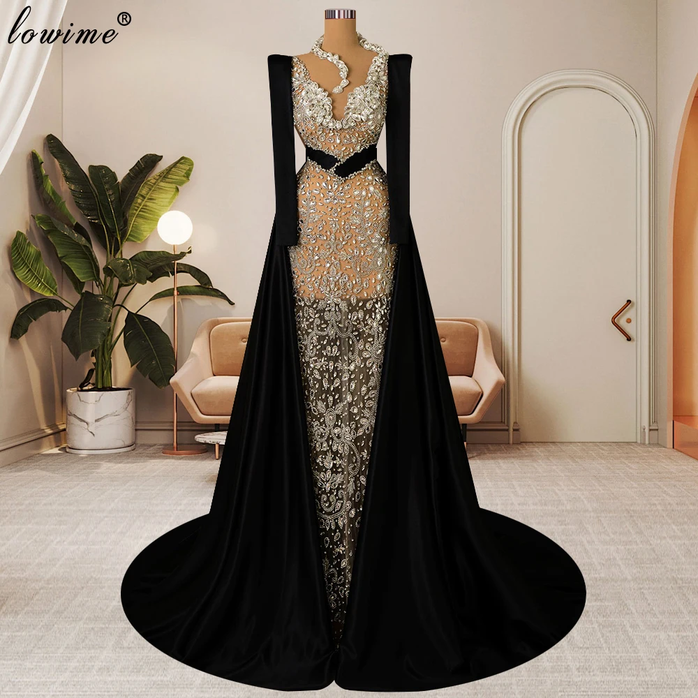 3 Designs Vintage Evening Dresses Mermaid Long Sleeves Special Occasion Dresses Robes De Soirée Red Carpet Runway Dresses