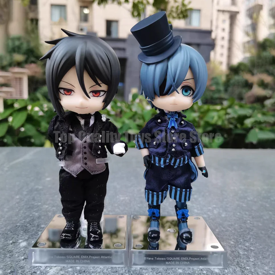 Gsc Original Black Butler Action Figures Ciel Phantomhive Sebastian Michaelis Anime Replacement Doll Toys For Childrens Gift