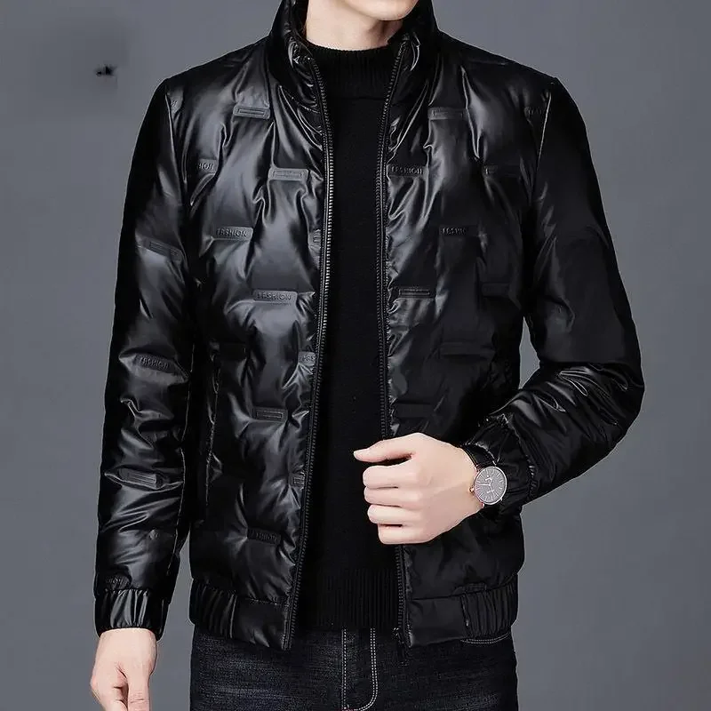 Lightweight Male Jackets Short Men\'s Down Coats Winter Novelty In Work Deals On Offer Cheap Sale Luxury Padding Y2k Warm Clothes