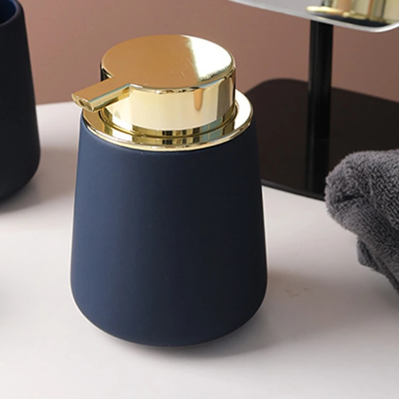 Badezimmer Keramik flasche Hand brause Gel Bad zubehör