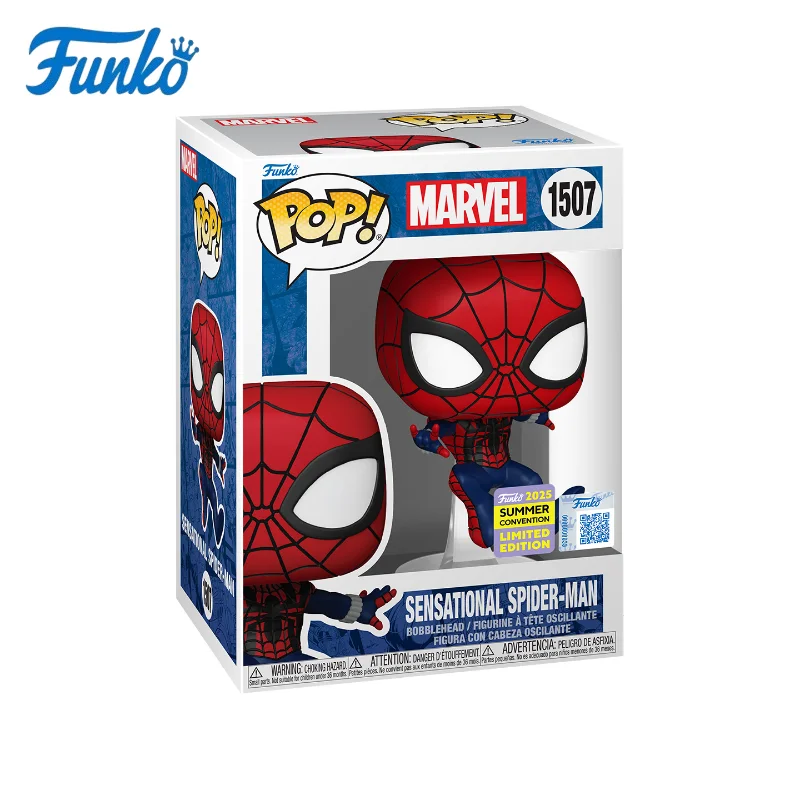 Funko POP! Marvel Superheroes - The Amazing Spider-Man Peripheral Figure, Trendy Toy Model, Decorative Ornament, Doll, Gift - Image 5