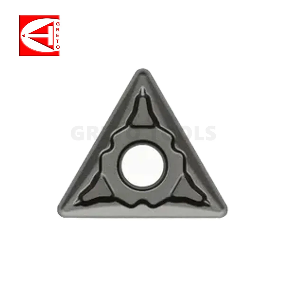 GRETO TNMG160412-PR GP1252 GP1253 Carbide Tablet Cnc Inserts Metal Turning Tool TNMG 160412 PR TNMG160408-PR