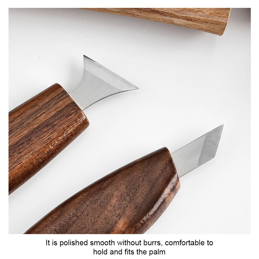 17 قطعة مجموعة سكاكين نحت الخشب متعددة الحجم-5/10/25 قطعة أدوات نجارة إزميل لملعقة خشب نحت اليقطين