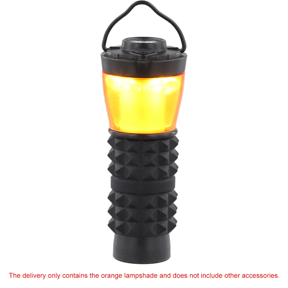 Orange Light Protective Cover Color Change Small Lampshade Plastic Camping Light Cover Lightweight for Goal Zero Light