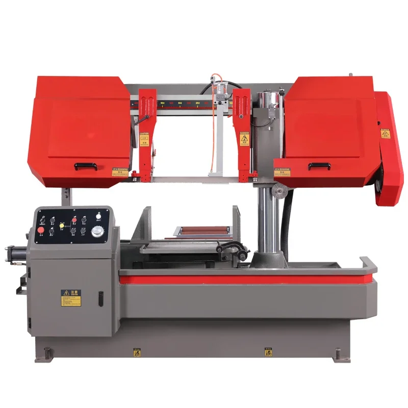 Horizontal metal cutting numerical control band saw machine sawing machine automatic cutting machine disc