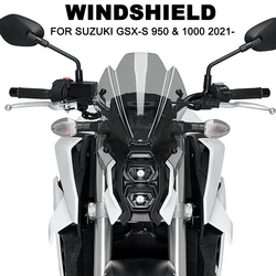 Nova tela frontal acessórios windshield windshield windscreen para suzuki GSX-S950 GSX-S1000 GSX-S 950 gsxs 1000 2021 2022 2023