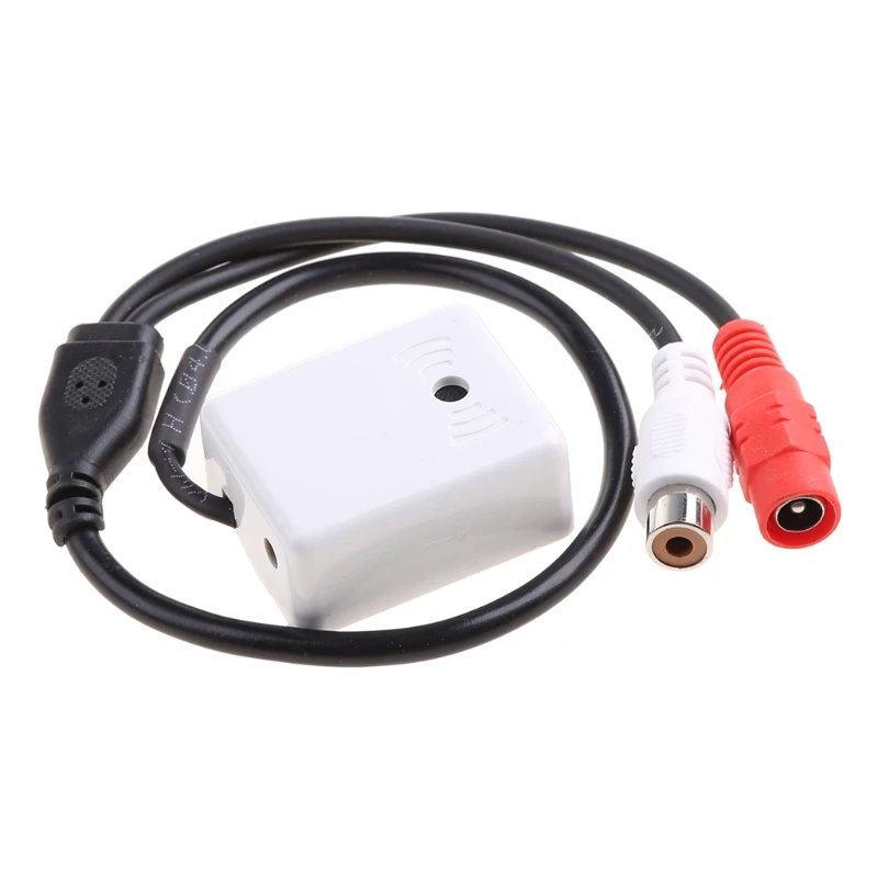 Microphone Pickup Sound Monitoring Device For CCTV Camera Security System R9UA