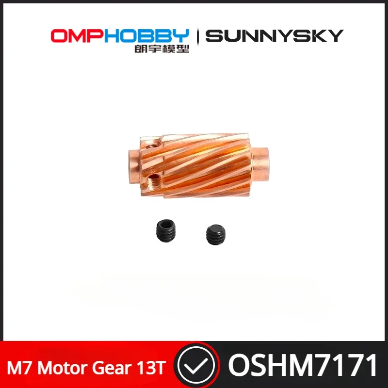 OMPHOBBY M7 RC Helicopter Spare Parts Motor Gear 13T OSHM7171